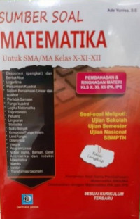 Sumber Soal Matematika SMA / MA