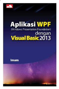 Aplikasi WPF (Windows Presentation Foundation) dengan Visual Basic 2013