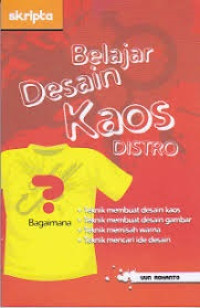 Belajar Desain Kaos Distro