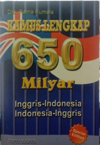 Image of Kamus Lengkap 650 Milyar Inggris - Indonesia Indonesia - Inggris
