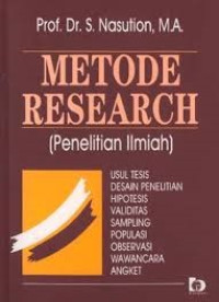 Metode Research: Penelitian Ilmiah