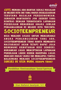 Image of Socioteenpreneur : Pendidikan Kewirausahaan Sosial - Spiritual